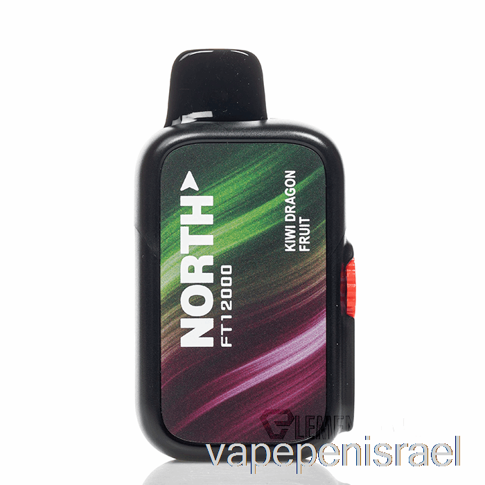 חד פעמי Vape Israel North Ft12000 חד פעמי קיווי דרקון פרי